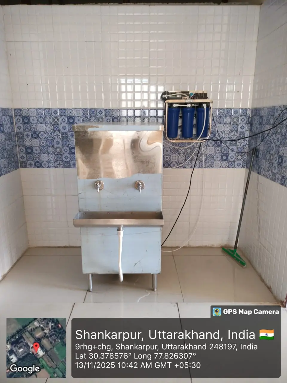 Water cooler with purifier