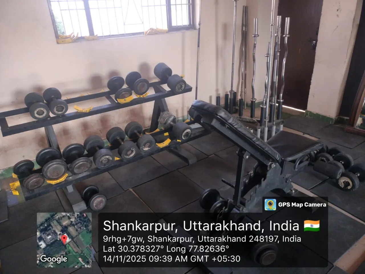 Gymnasium – free weights