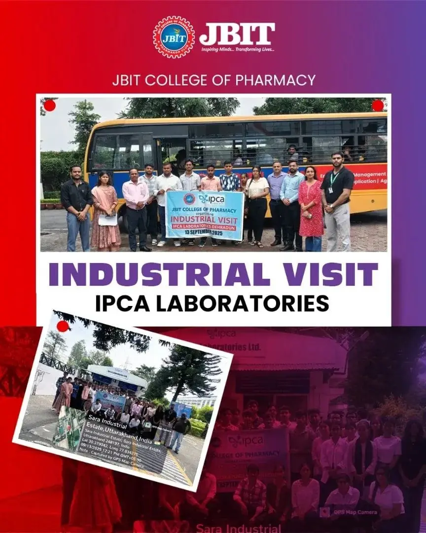 Industrial visit – IPCA Laboratories, Selaqui, Dehradun