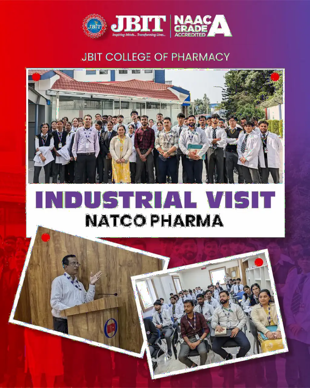 Industrial visit – Natco Pharma, Selaqui, Dehradun