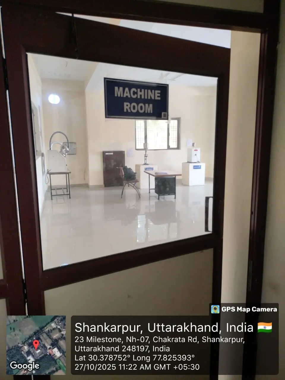 Machine Room – entrance