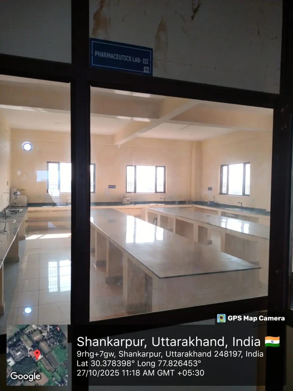 Pharmaceutics III Lab – entrance