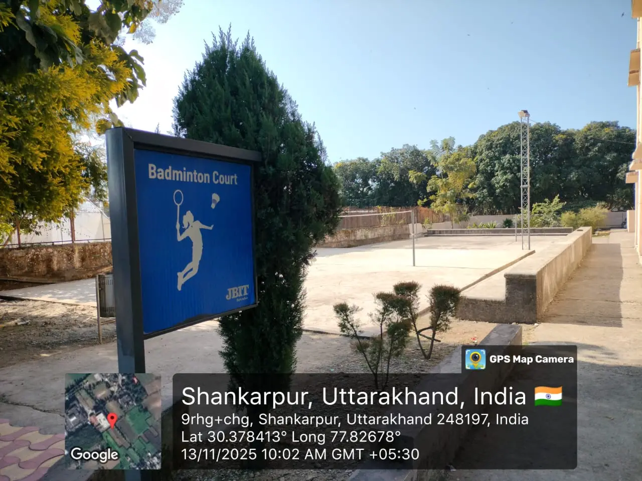 Badminton court