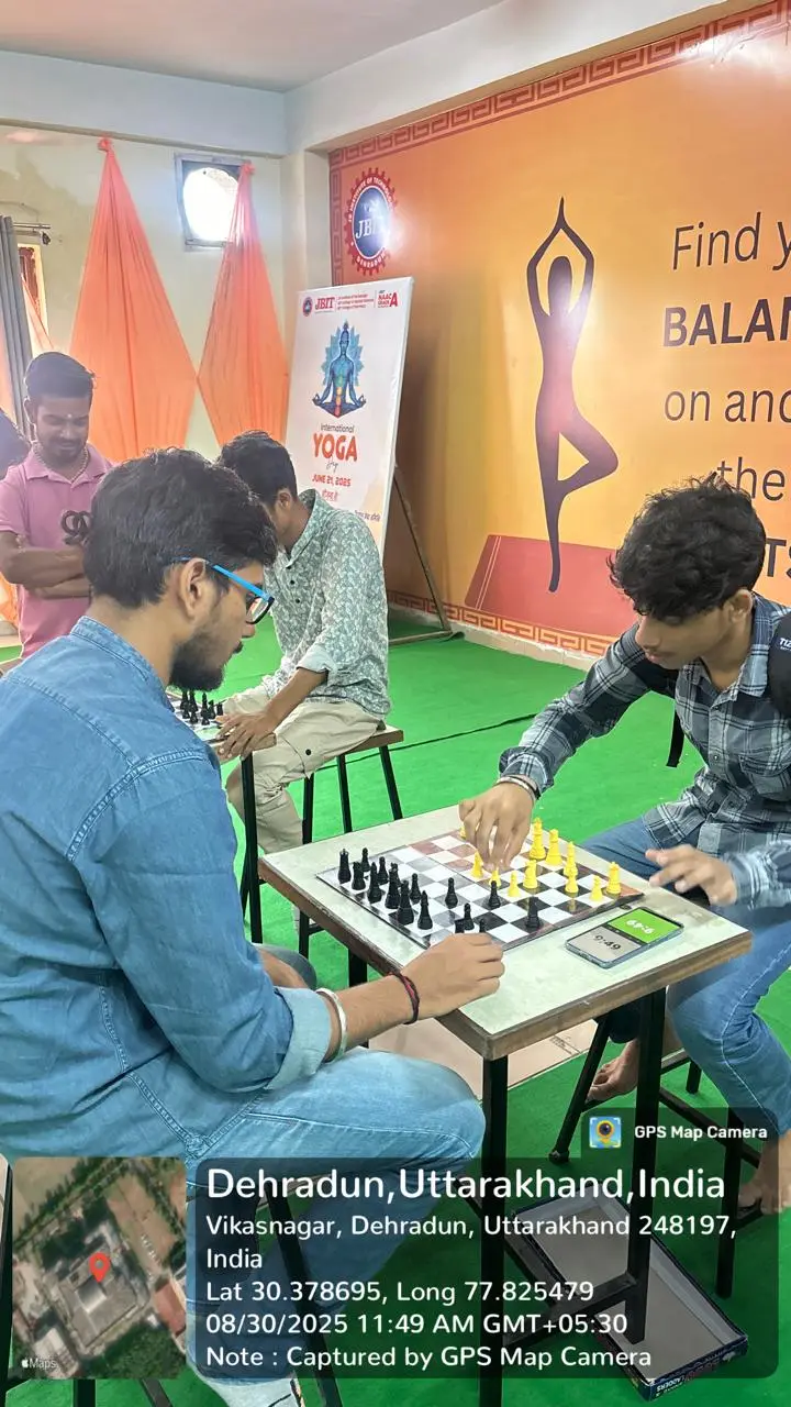 Indoor games – chess