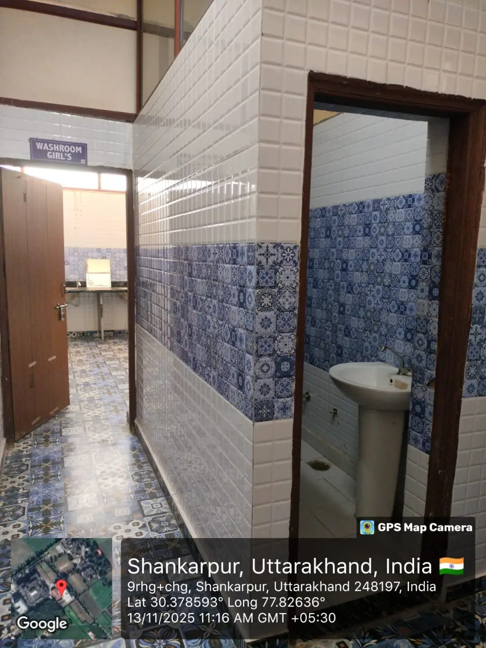 Girls' washroom